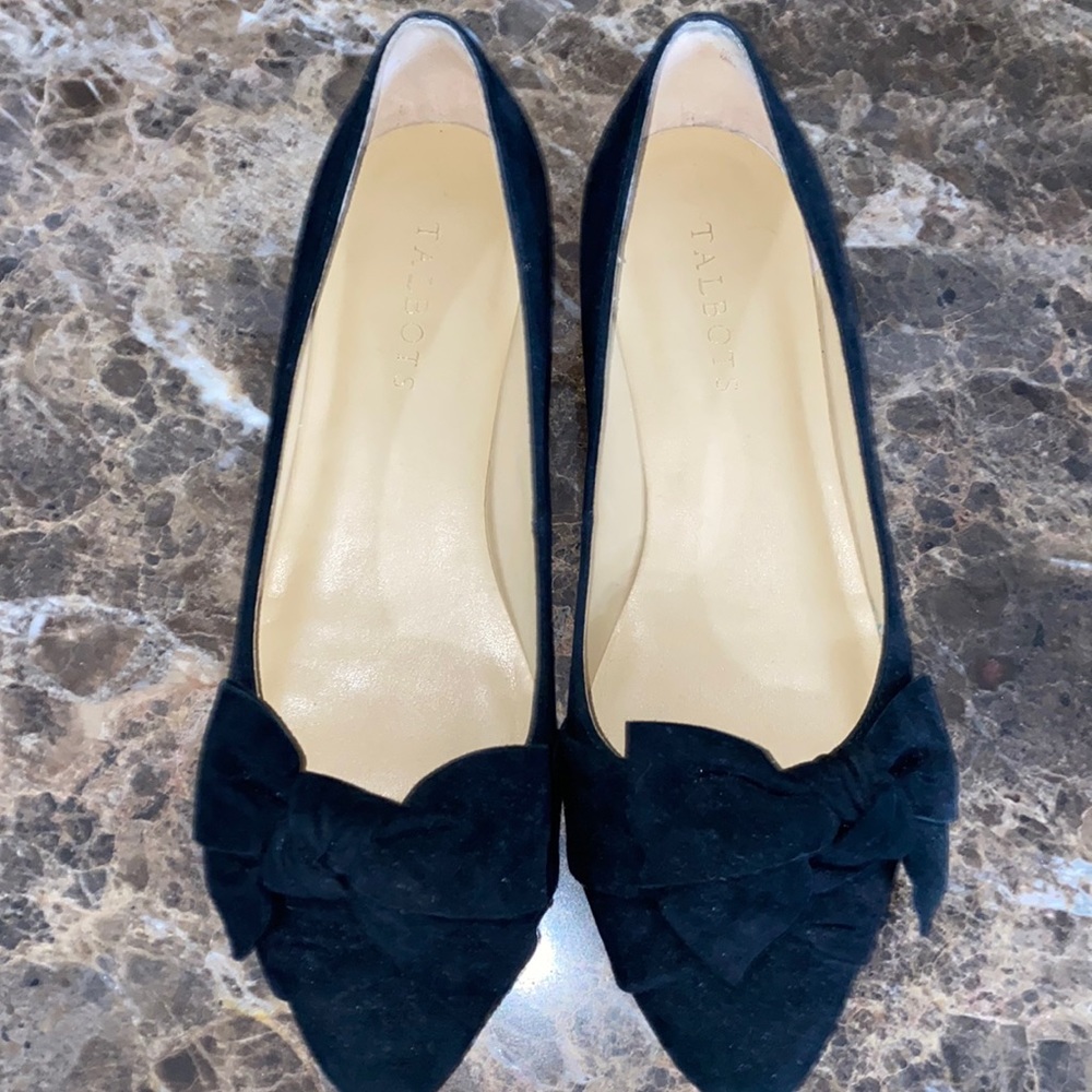 Black Suede flats